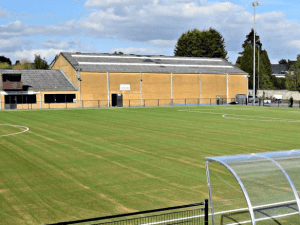 Stade des Camomilles, home stadium of Acren-Lessines