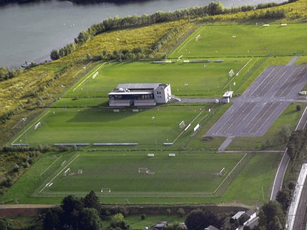 Stade de la Gravière, home stadium of Amay