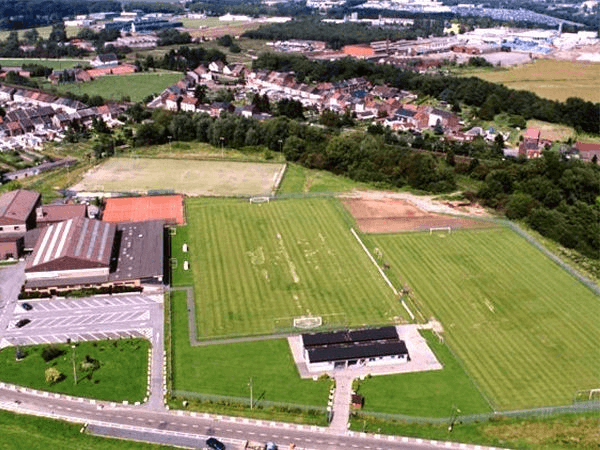 Stade du Scailmont, home stadium of Entité Manageoise