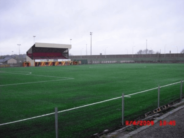 Stade Bardet, home stadium of Gosselies Sports