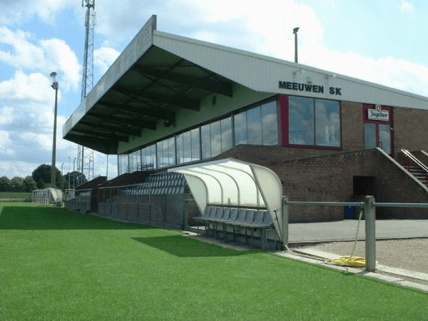 Stadion KSK Meeuwen, home stadium of Meeuwen