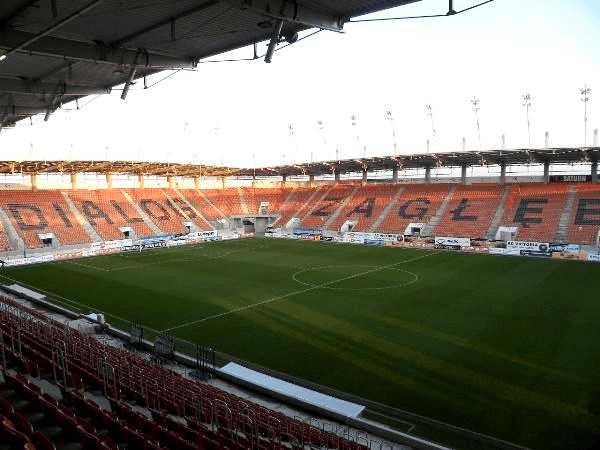Stadion Zagłębia Lubin, home stadium of Zagłębie Lubin U19