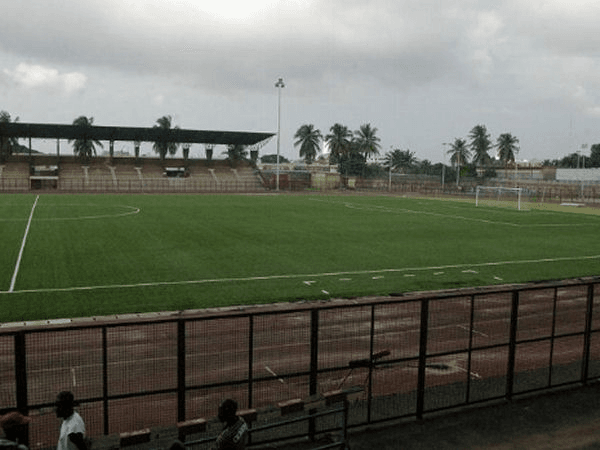 Stade Robert Champroux, home stadium of Bouaké