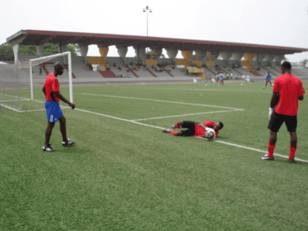 Parc des Sports de Treichville, home stadium of JC Abidjan