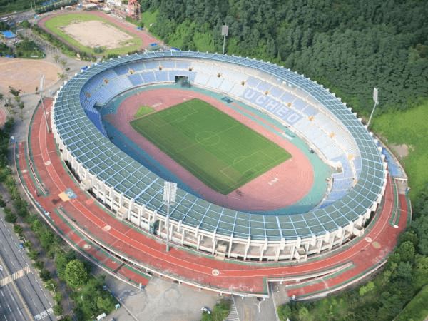 Bucheon Stadium, home stadium of Bucheon 1995