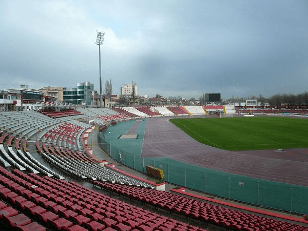 Stadionul Romprim, home stadium of Dinamo Bucureşti II