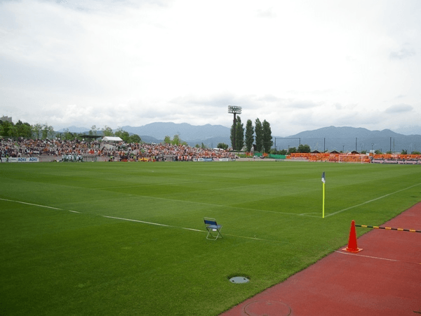 Minami Nagano Sports Park Stadium, home stadium of Nagano Parceiro