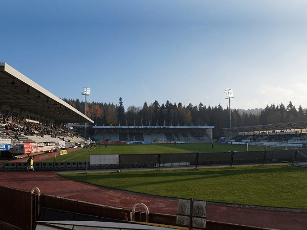 Stadion Střelnice, home stadium of Jablonec