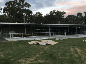 Don Randall Oval, home stadium of Bayside United