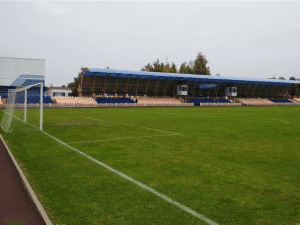 Yunost Stadium, home stadium of Slonim