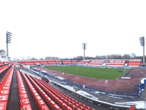 Stadion Lokomotiv, home stadium of Volga