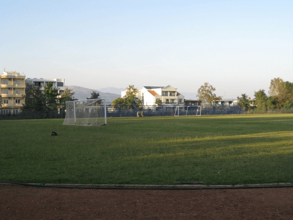Stadion Olympic, home stadium of Otrant-Olympic