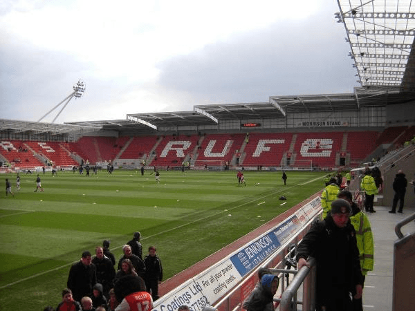 AESSEAL New York Stadium, home stadium of Rotherham United