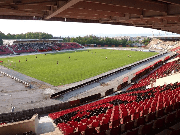 Stadion Lokomotiv, home stadium of Lokomotiv Sofia