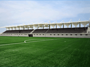 Zirə qəsəbə stadionu, home stadium of Bakılı