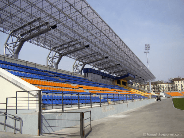 Stadyen Spartak, home stadium of Dnyapro