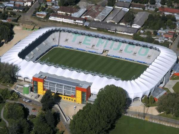 Estadio Municipal Bicentenario Germán Becker, home stadium of Deportes Temuco