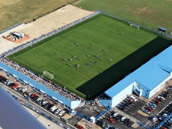 Gradski Stadion, home stadium of Junak