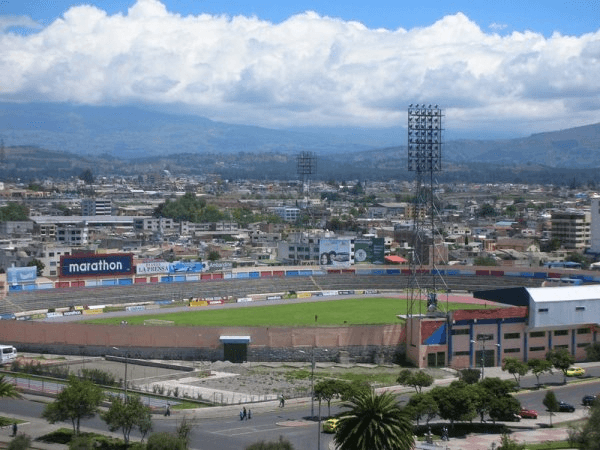 Estadio Olímpico de Riobamba, home stadium of Olmedo