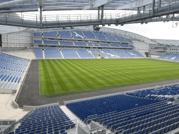 The American Express Community Stadium, home stadium of Brighton U23