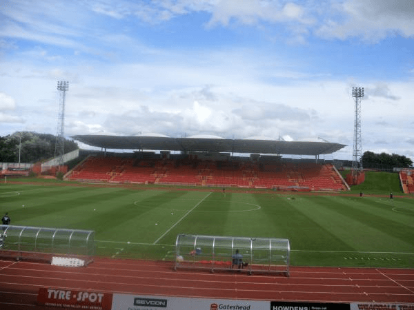 Gateshead International Stadium, home stadium of Gateshead