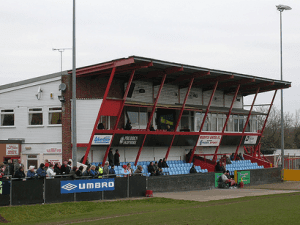 Trico Stadium, home stadium of Redditch United