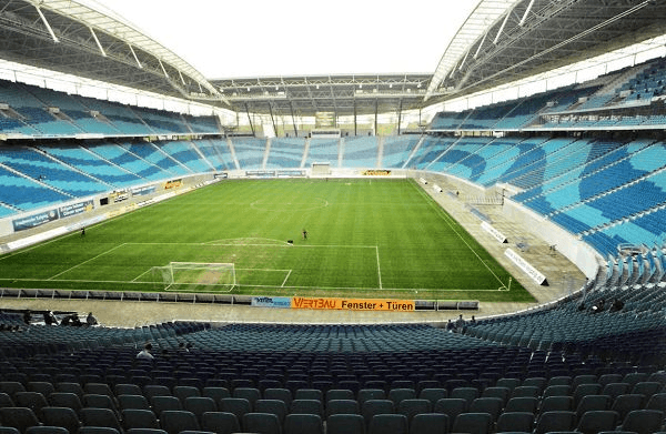 Red Bull Arena, home stadium of RB Leipzig