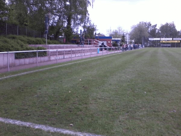 Waldstadion Aplerbeck, home stadium of ASC 09 Dortmund