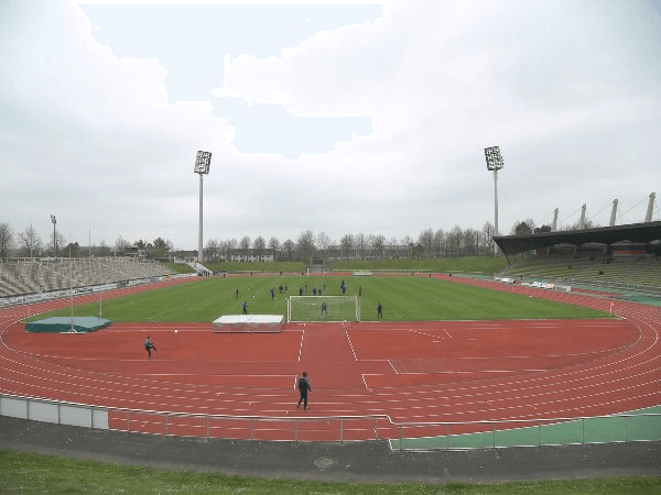 Parkstadion, home stadium of KSV Baunatal