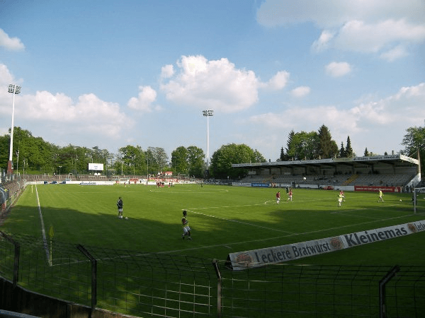 Heidewaldstadion, home stadium of FC Gütersloh