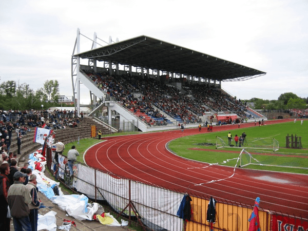 Városi Stadion, home stadium of Nyíregyháza Spartacus