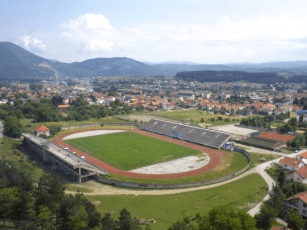 Gradski Stadion, home stadium of Berane