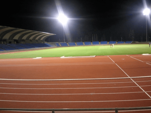Stadion MOSiR, home stadium of Wisła Puławy