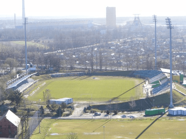 Stadion Górnik, home stadium of Górnik Polkowice