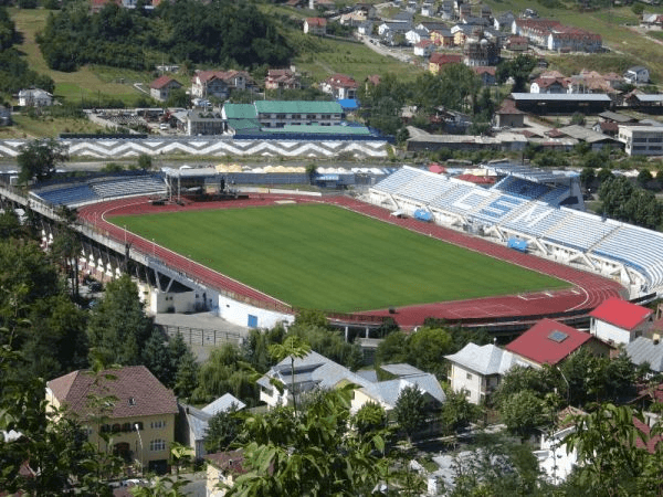 Stadionul Municipal, home stadium of SCM Râmnicu Vâlcea