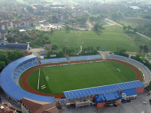 Gradski Stadion, home stadium of Jagodina