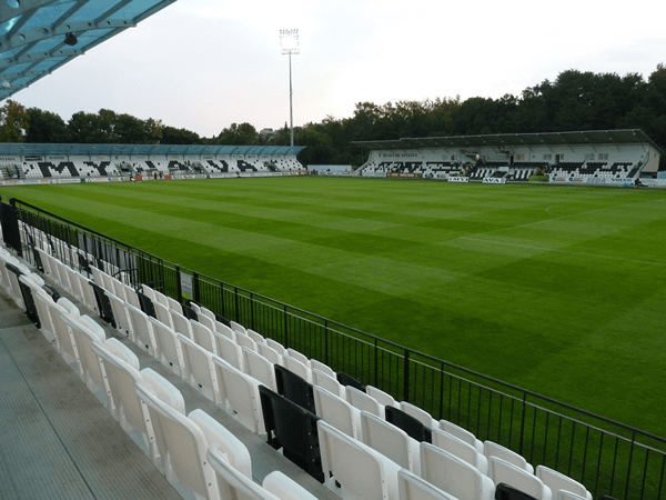 Futbalový štadión Spartak Myjava, home stadium of Spartak Myjava