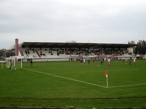 Mestský štadión Vojtecha Schrotterta, home stadium of Topvar Topoľčany