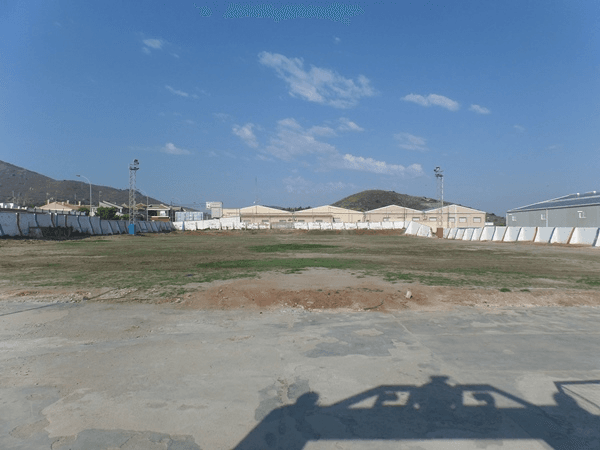 Estadio Municipal Ángel Celdrán, home stadium of Club Deportiva Minera