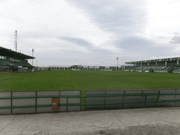 Estadio Municipal de La Albuera, home stadium of Gimnástica Segoviana CF