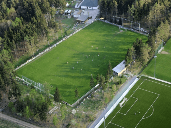 Fotbalový Stadion TJ Tatran Rakovník, home stadium of Tatran Rakovník