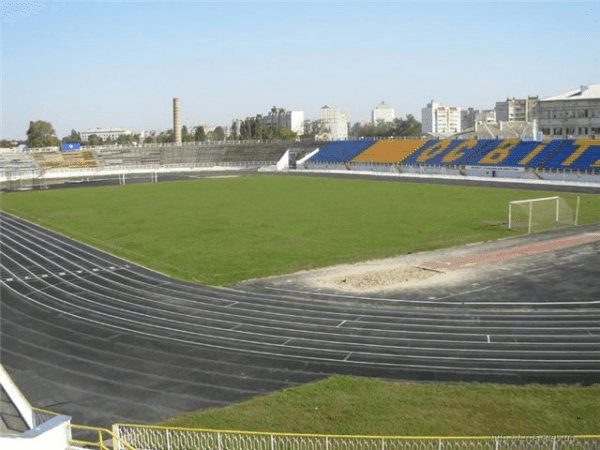 Stadion Trudovi rezervy, home stadium of Arsenal Bila Tserkva