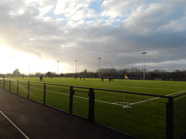 Cyncoed Campus Artificial Pitch, home stadium of Cardiff MU