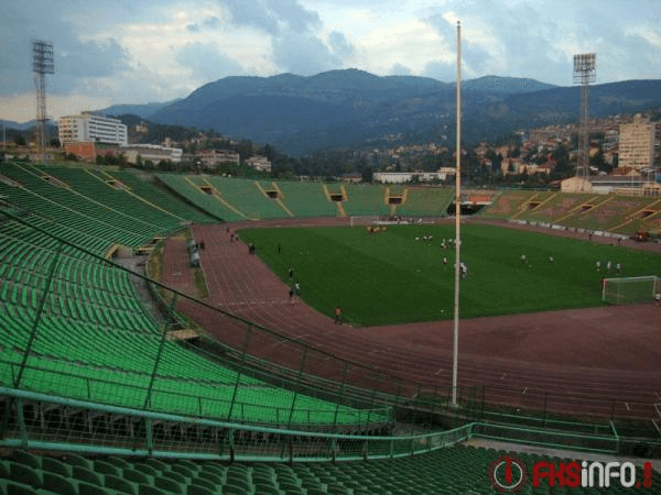 Olimpijski Stadion Asim Ferhatović Hase, home stadium of FK Sarajevo
