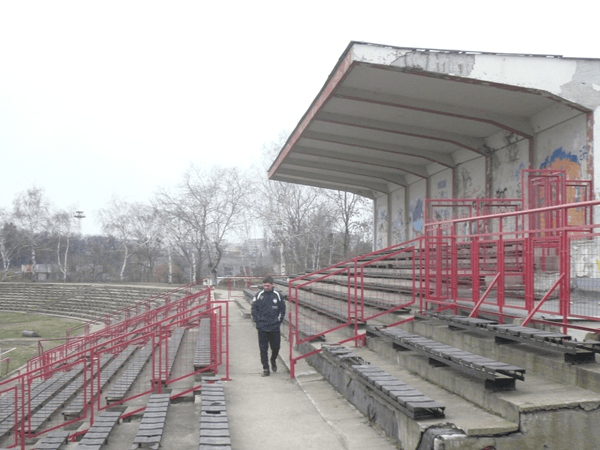 Stadion Lokomotiv, home stadium of Lokomotiv Ruse