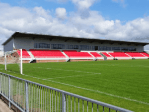 The SKYex Community Stadium, home stadium of Hayes & Yeading United