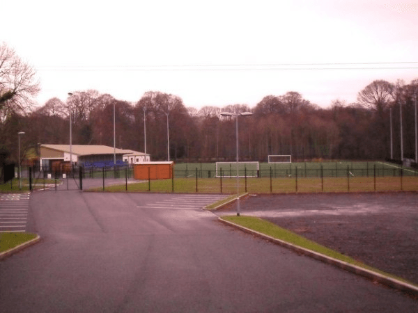 Mill Meadow, home stadium of Moyola Park