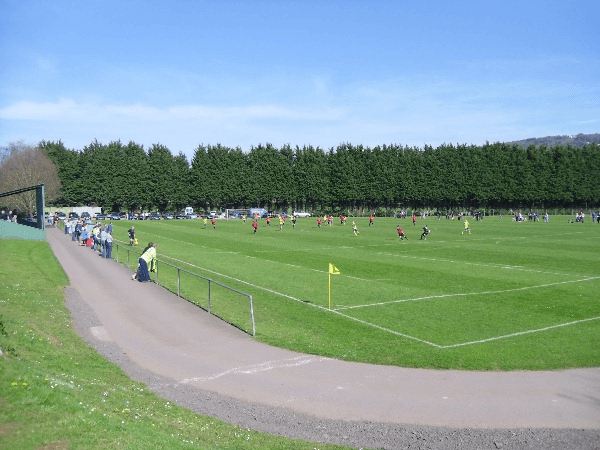 Chippenham Sports Ground, home stadium of Monmouth Town