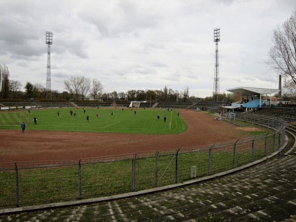Stadion der Freundschaft, home stadium of 1. FC Frankfurt