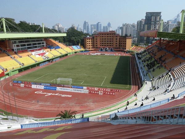 Yuexiushan Stadium, home stadium of R&F